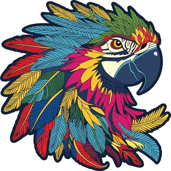 parrot-vector